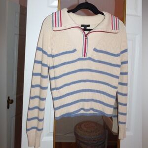 J.Crew. 1/4 quarter zip sweater.
